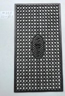 Deurroosters gietijzer antiek: éénmalige exemplaren - <strong>M269: </strong>53 x 98,5 cm