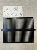 Ventilatie-/ Deurroosters - <strong>VR86:</strong> 23,5 x 19 cm RAL 9005