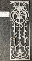 Deurroosters gietijzer antiek: éénmalige exemplaren - <strong>M261: </strong>31 x 91,5 cm