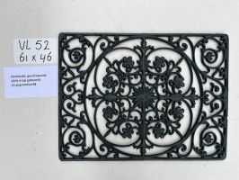 Vloer- kachel- putroosters & deurmatten - <strong>VL52: </strong> 61 x 46