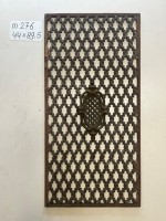 Deurroosters gietijzer antiek: éénmalige exemplaren - <strong>M276: </strong>44 x 89,5 cm
