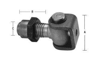 Klinkstellen, slotkasten en scharnieren - <strong>15:161:</strong><br>A = 40 mm<br>B = 45 mm<br>C = 20 mm<br><strong>15.162:</strong><br>A = 45 mm<br>B = 60 mm<br>C = 24 mm<br>Scharnieren. Binnenmaat<br>ø 14 / ø 18