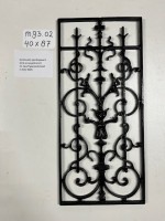 Ventilatie-/ Deurroosters - <strong>M93.02: </strong>40x87 cm of 40,5 x 89 cm