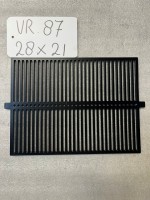 Ventilatie-/ Deurroosters - <strong>VR87:</strong> 28 x 21 cm RAL 9005