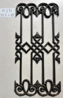 Ventilatie-/ Deurroosters - <strong>M271: </strong>42,5x88 cm