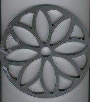 Ventilatierooster op maat - <strong>Ventilatierooster:</strong> gelaserd