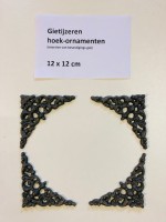 Levensbomen gietijzer - Hoek-ornamenten