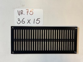 Ventilatie-/ Deurroosters - <strong>VR.75: </strong><br> 36 x 15