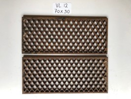 Vloer- kachel- putroosters & deurmatten - <strong>VL12: </strong> 70 x 30