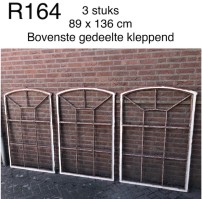 Ramen aanbieding - <strong> Gietijzer R164: </strong><br> 89x 136 cm Kleppend