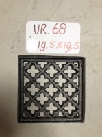 Ventilatie-/ Deurroosters - <strong>VR.68:</strong><br> 19,5 x 19,5